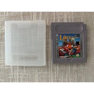 Lock N' Chase (Nintendo Gameboy 1990) Cartridge & Case‎ Original Authentic